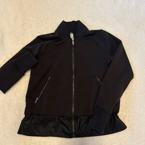 Lululemon Athletica Black Zip-Up Jacket